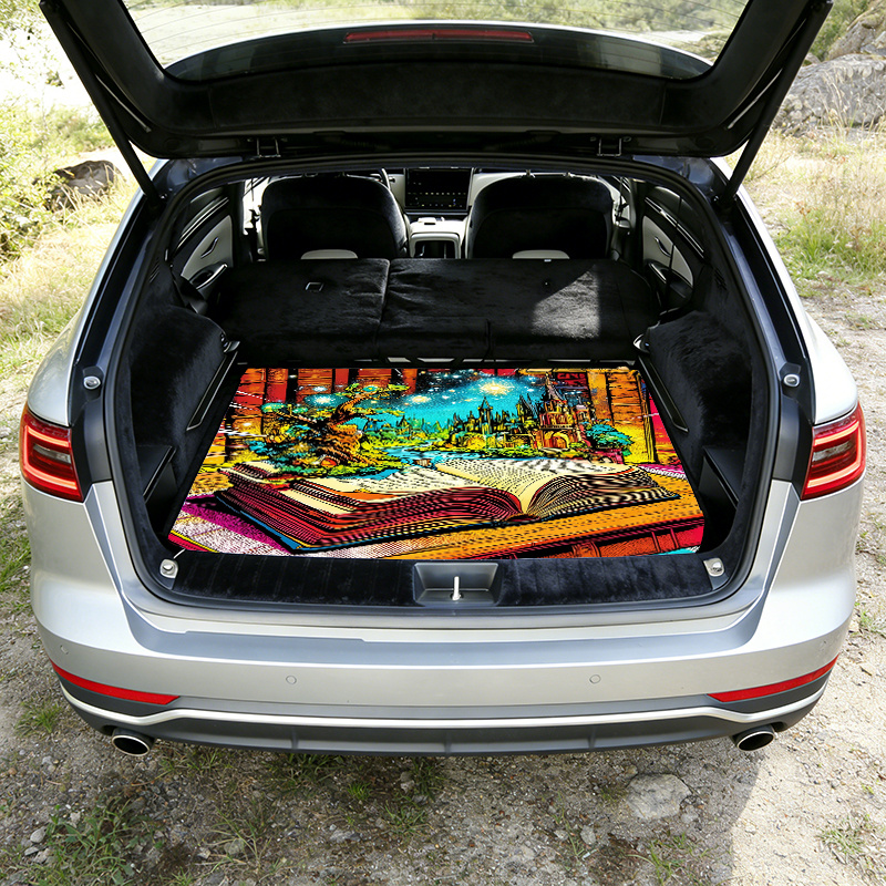 Interior Design Um - Tapete para porta-malas de carro com